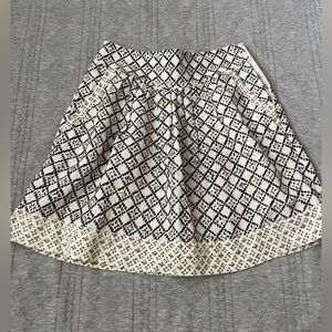 Loft Size 00 - Linen Blend Skirt w/Pockets